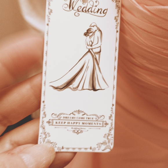 Source Unknown Blush Ruffled Prom Gown - Picture 8 of 14